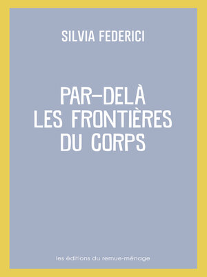 cover image of Par-delà les frontières du corps